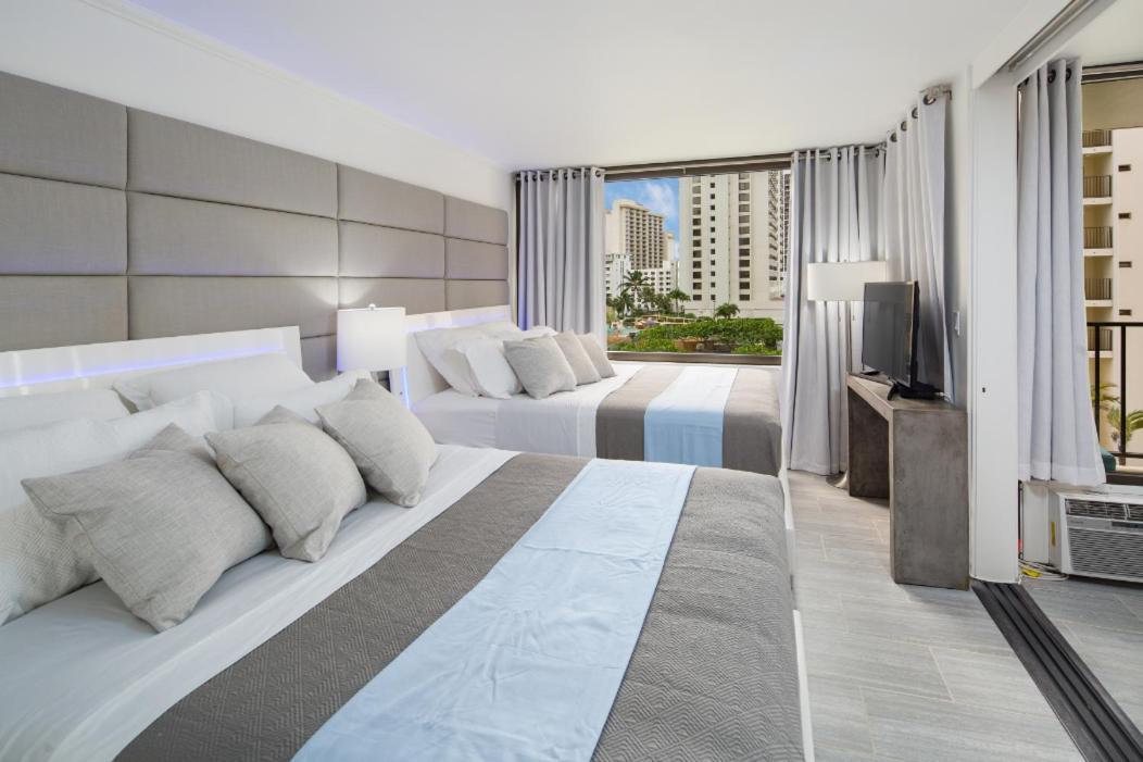 Waikiki Banyan Modern One Bedroom Free Parking Honolulu Exterior foto